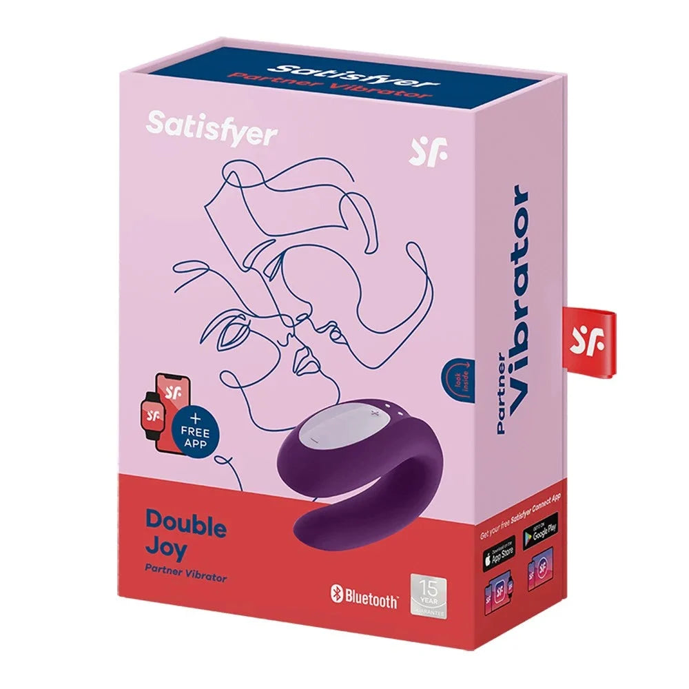 Vibromasseur pour couple violet, connecté, silicone, multifonctions, avec application mobile pour plaisir partagé innovant.