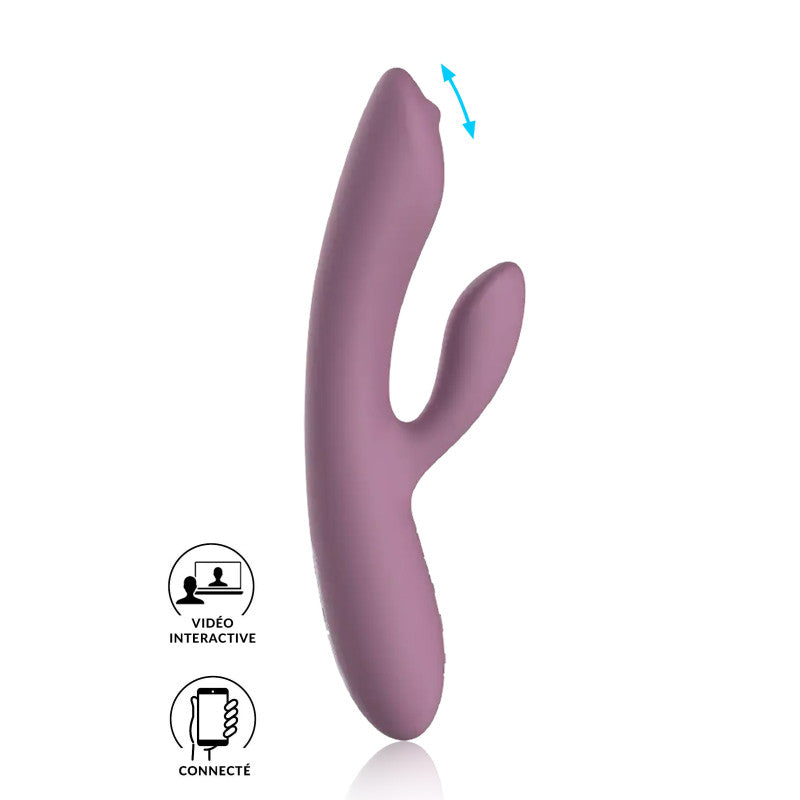 Vibromasseur Rabbit point G connecté Trysta Neo