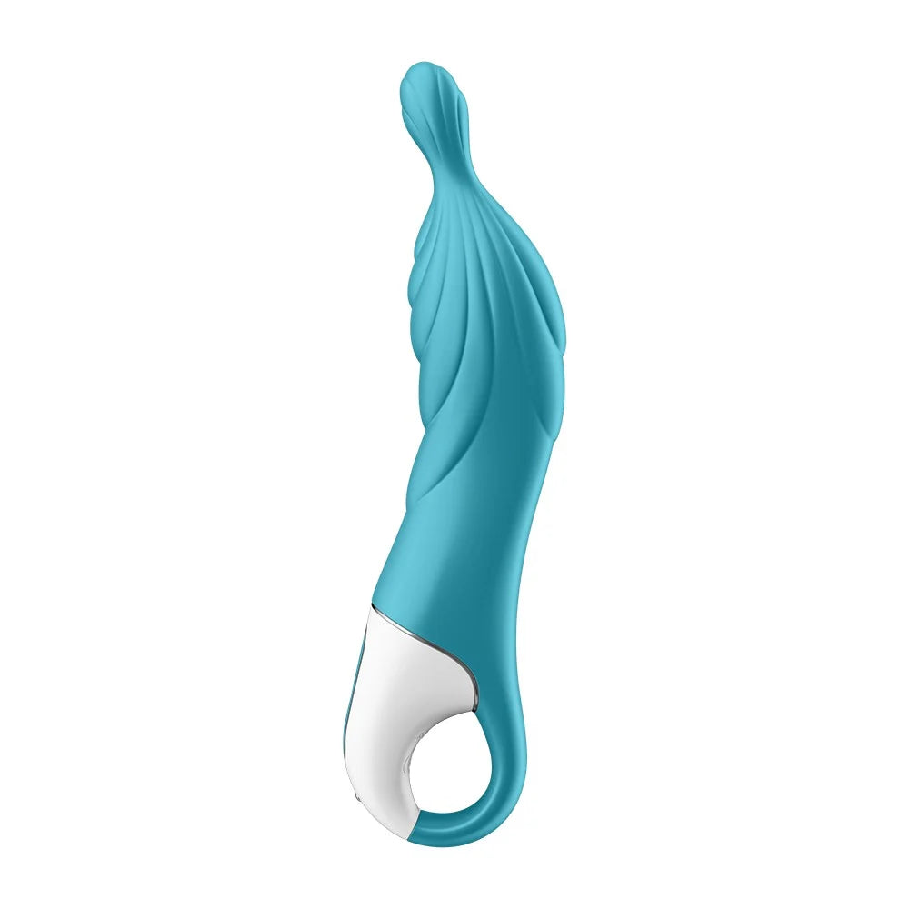 Vibromasseur rainuré Point A couleur turquoise A-Mazing 2