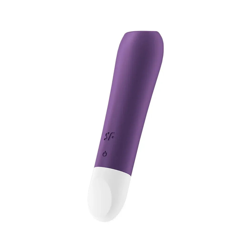 Vibromasseur violet USB compact et puissant, idéal pour moments intimes. Design élégant pour des plaisirs personnalisés.