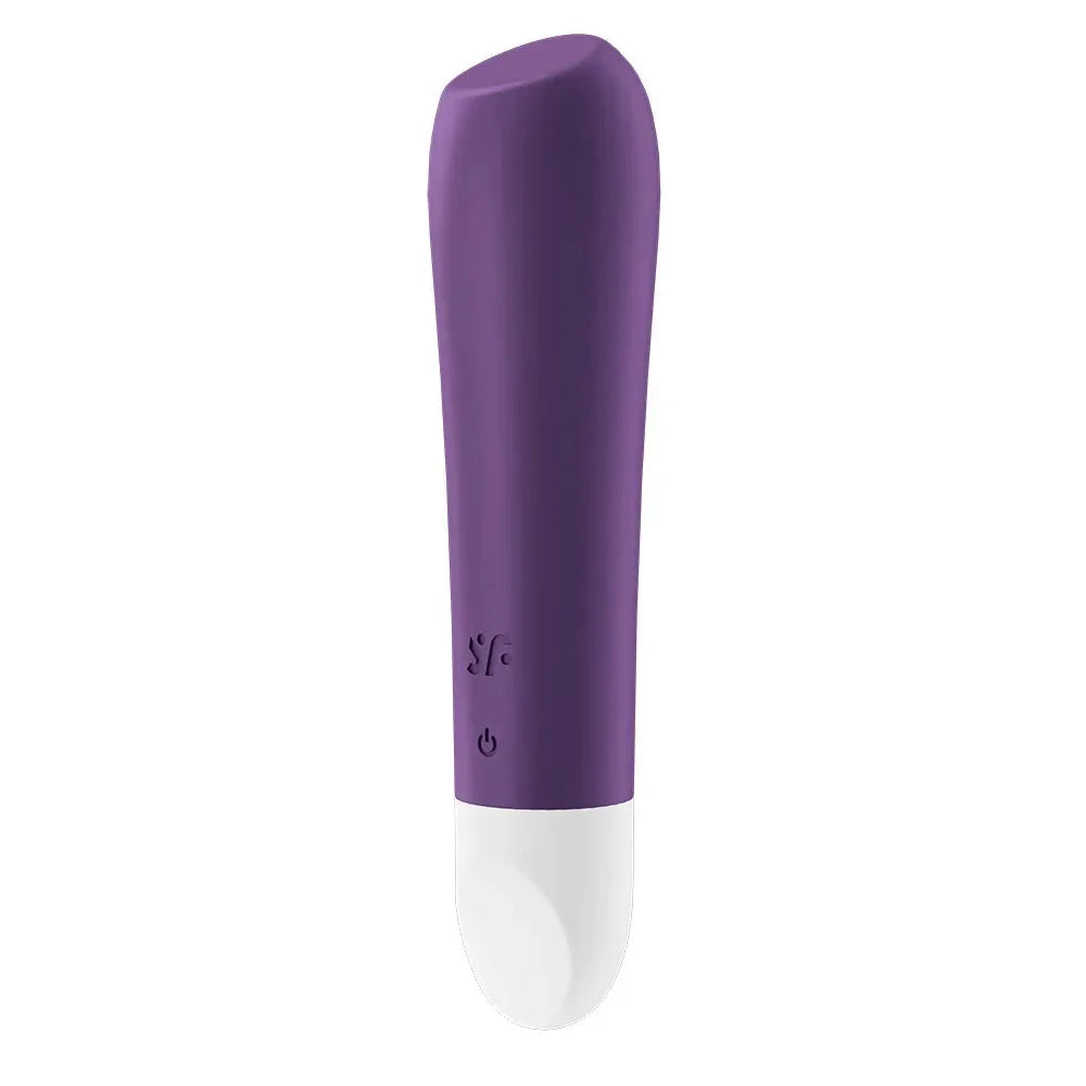 Vibromasseur bullet violet USB puissant, jouet intime portable ergonomique.